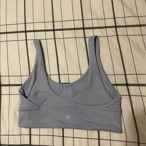 Pastel blue Lululemon align Reversible bra size 8 like new condition!